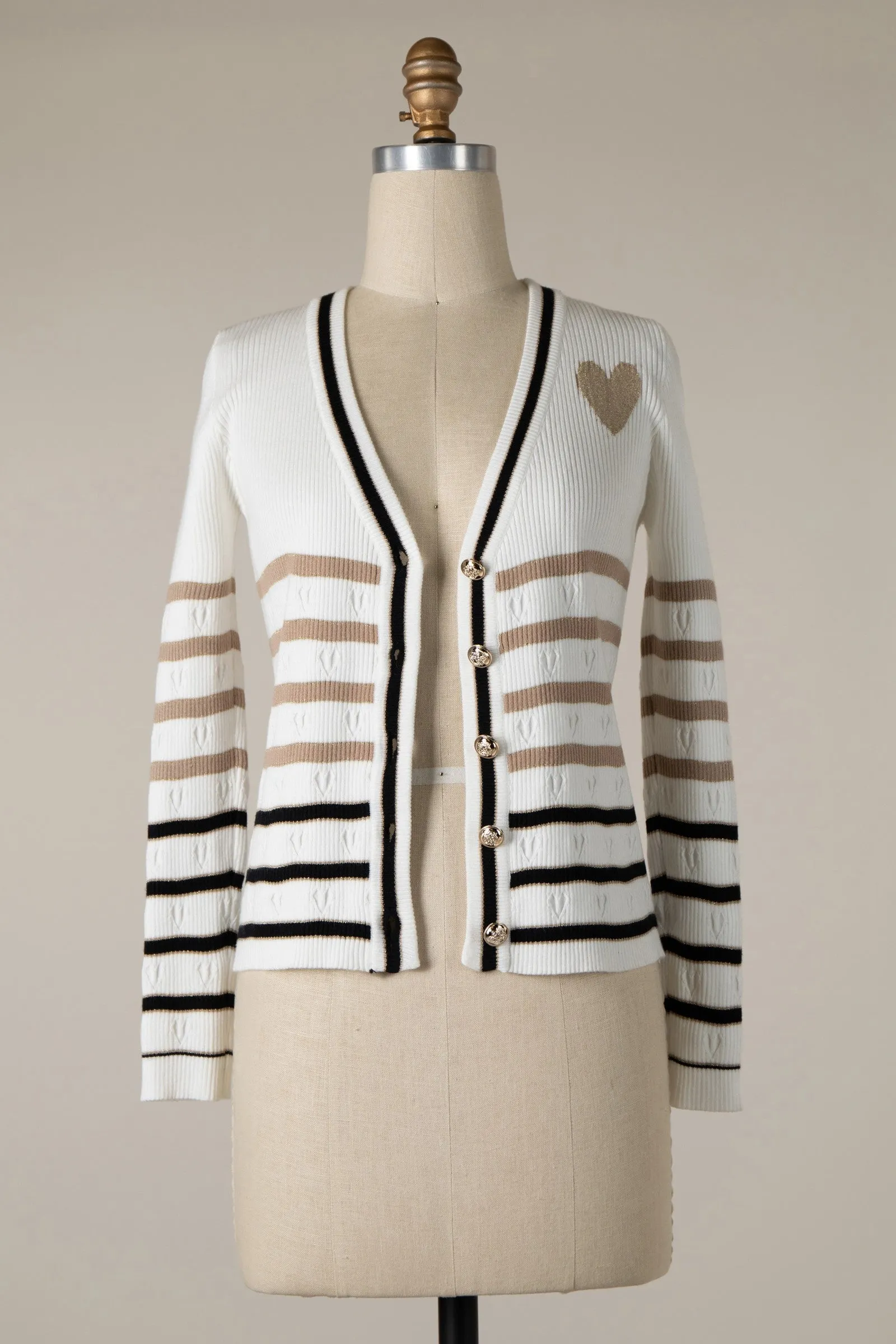Lovely Hearts Cardigan