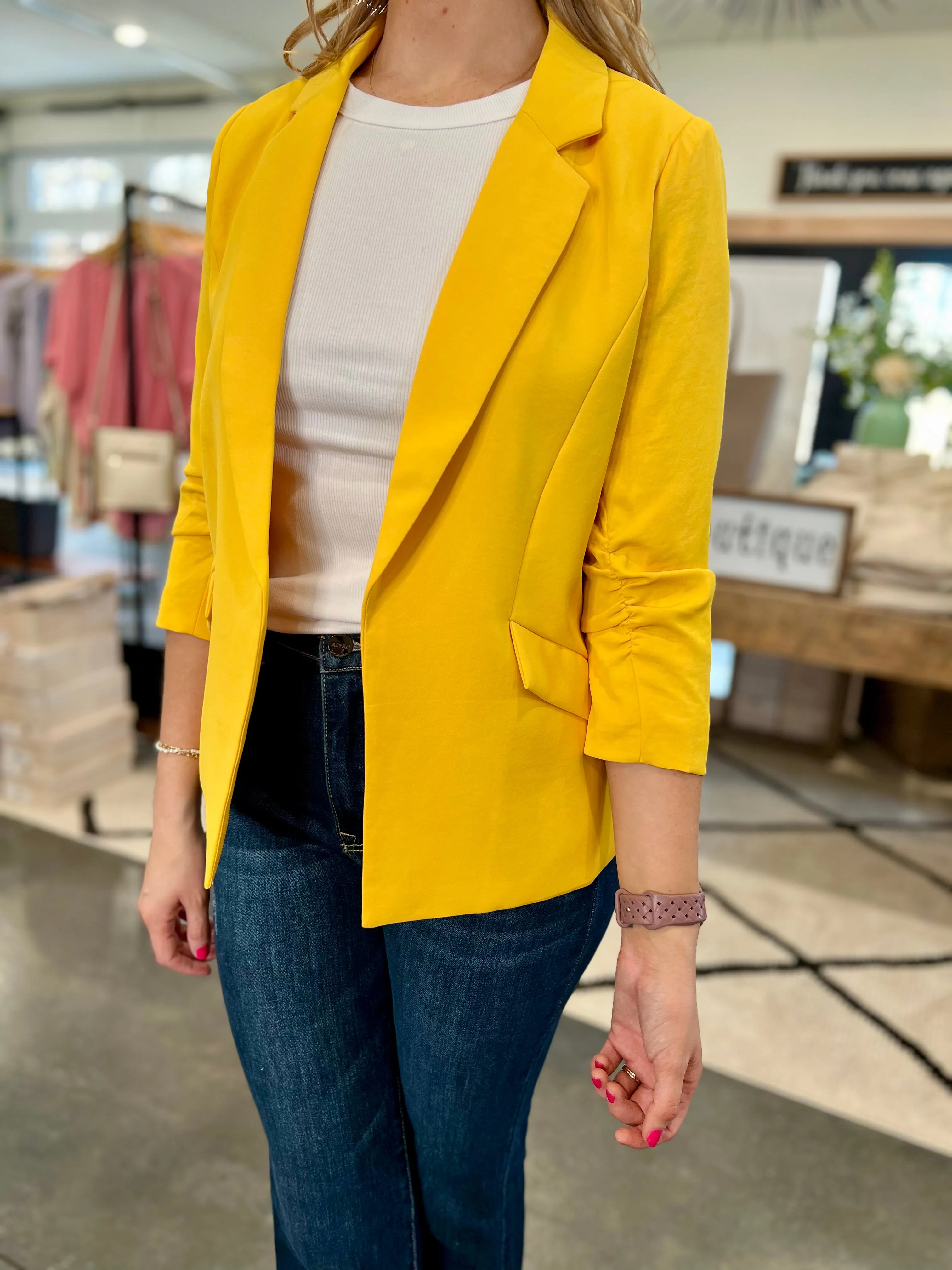Marigold Blazer- Curvy