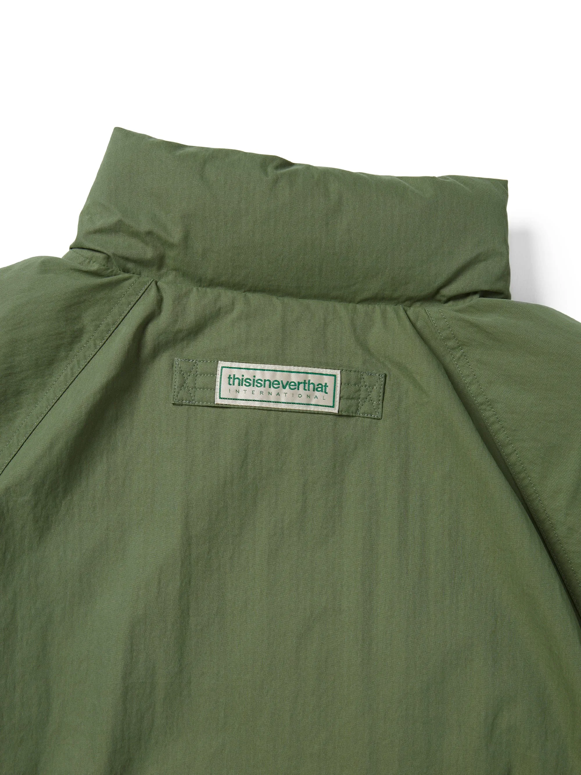 Multi Pocket Down Jacket Green / thisisneverthat