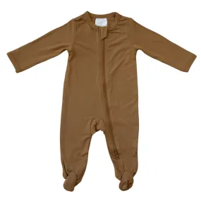 Mustard Bamboo Zipper