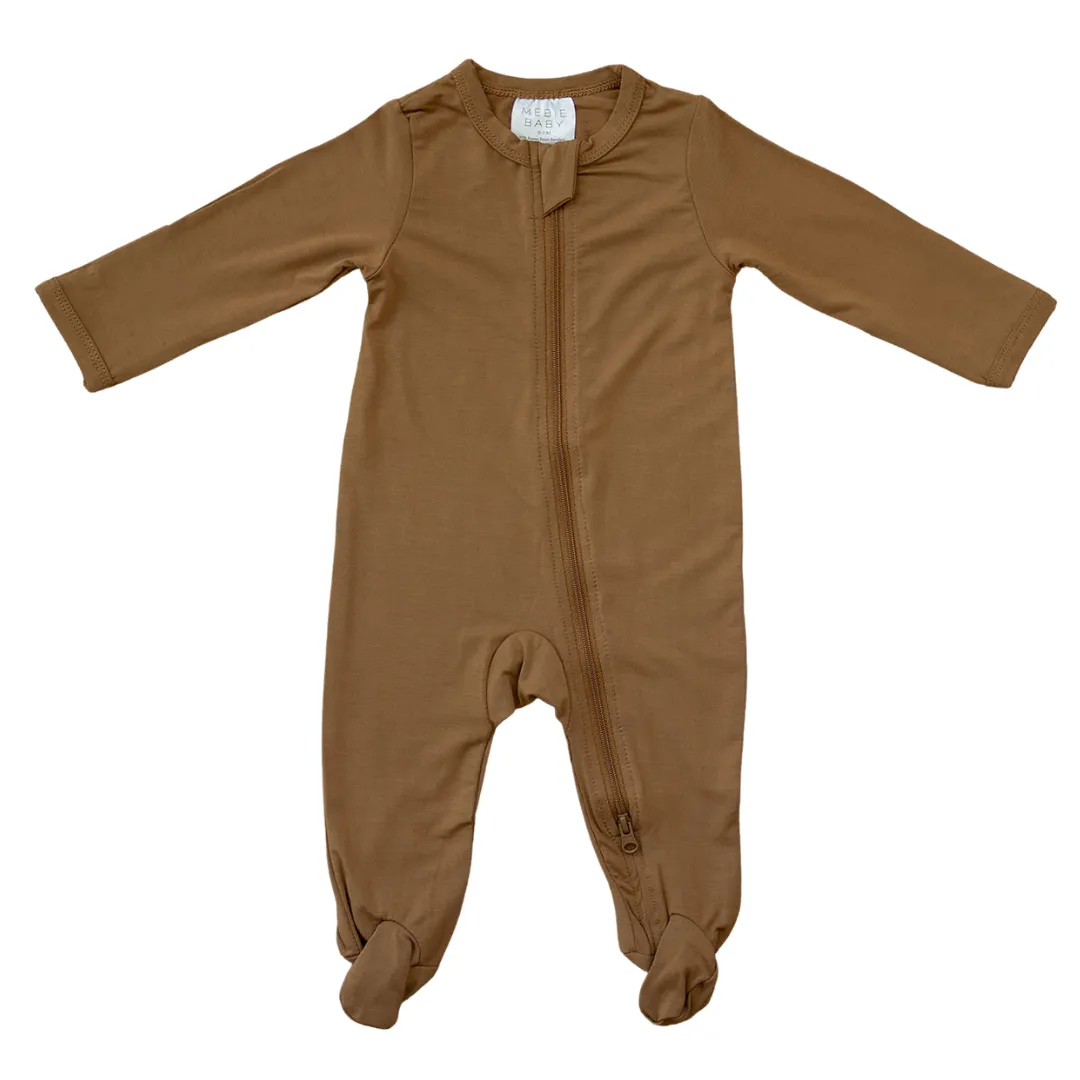 Mustard Bamboo Zipper