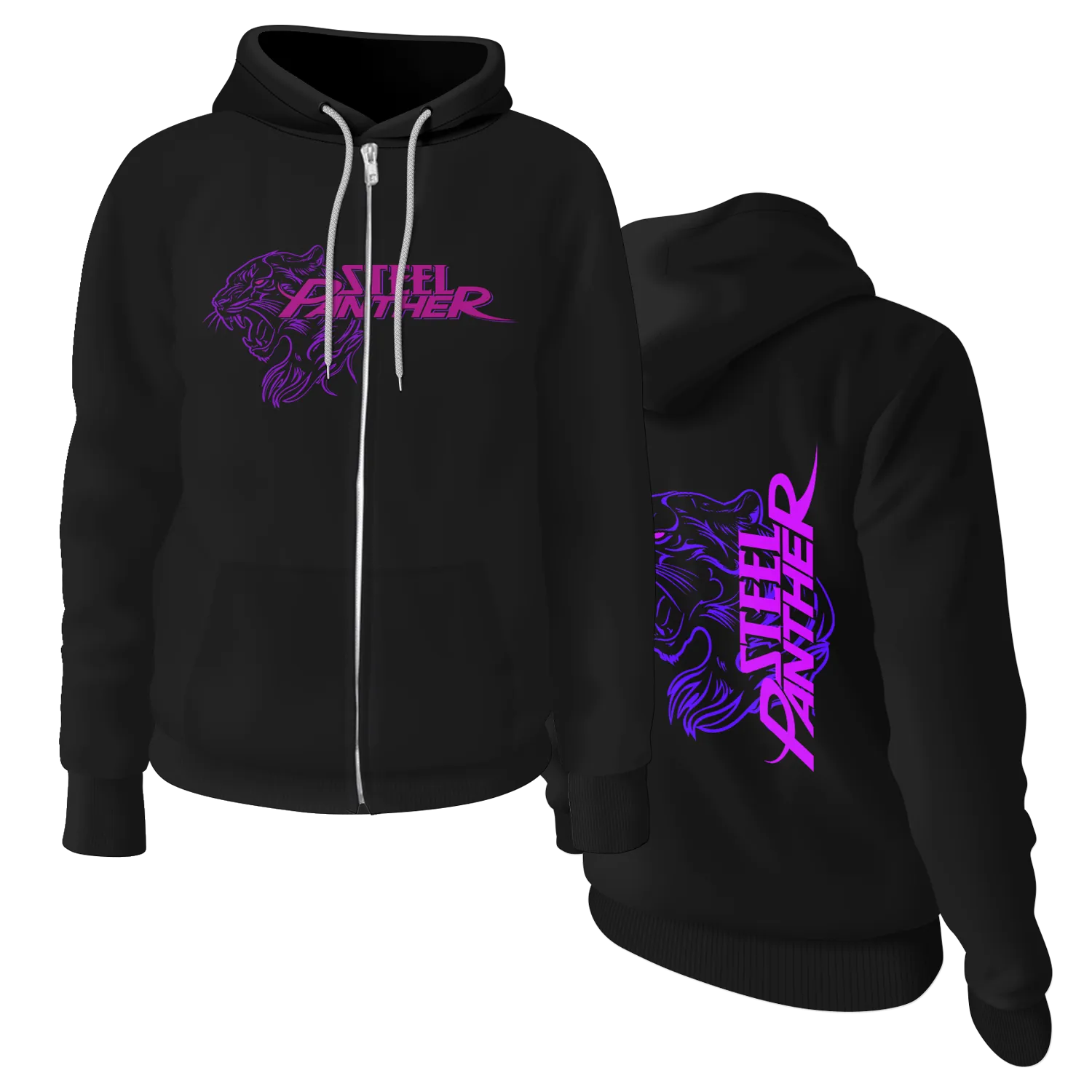 Panther Head 24 Hoodies
