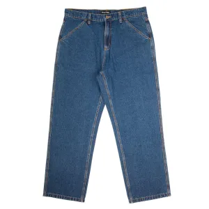 PASSPORT WORKERS CLUB JEAN - WASHED DARK INDIGO