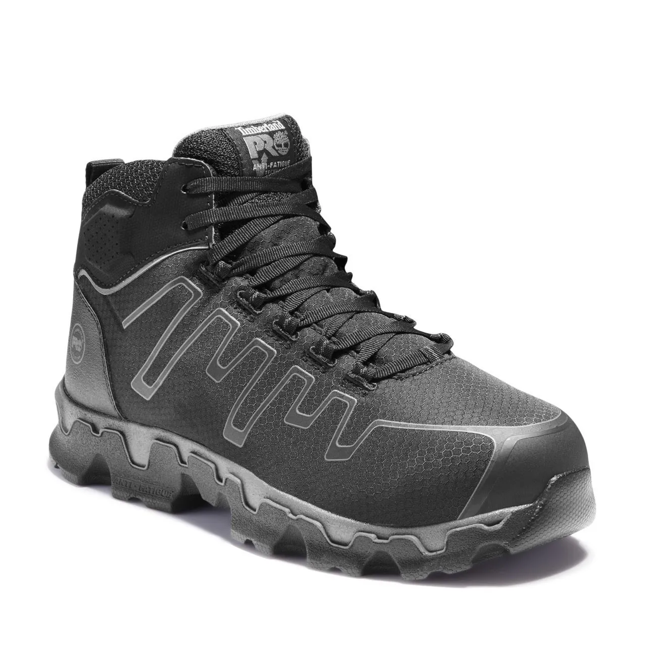 Powertrain Sport Alloy-Toe Work Boot Black