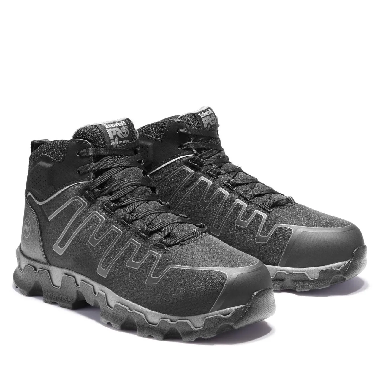 Powertrain Sport Alloy-Toe Work Boot Black