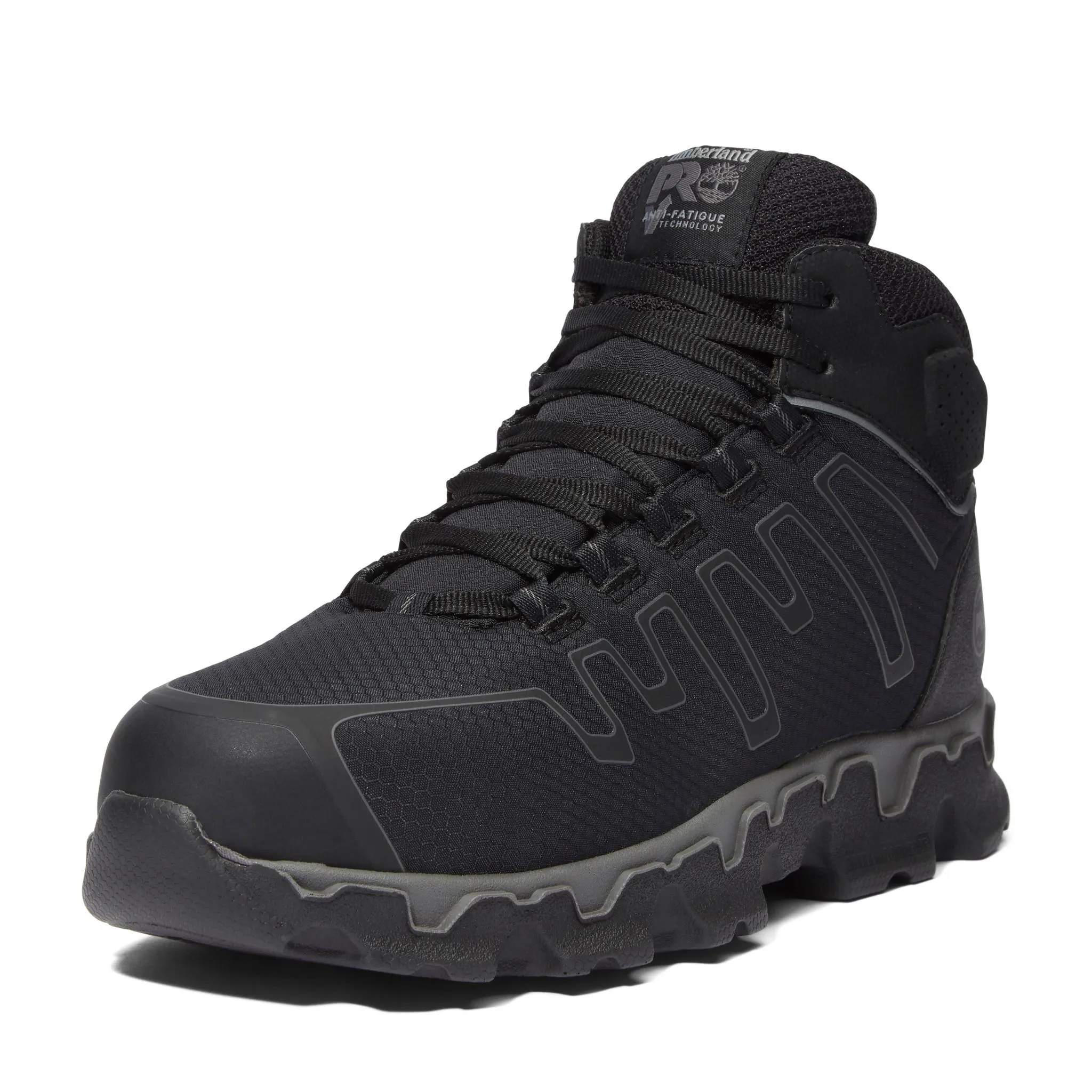Powertrain Sport Alloy-Toe Work Boot Black