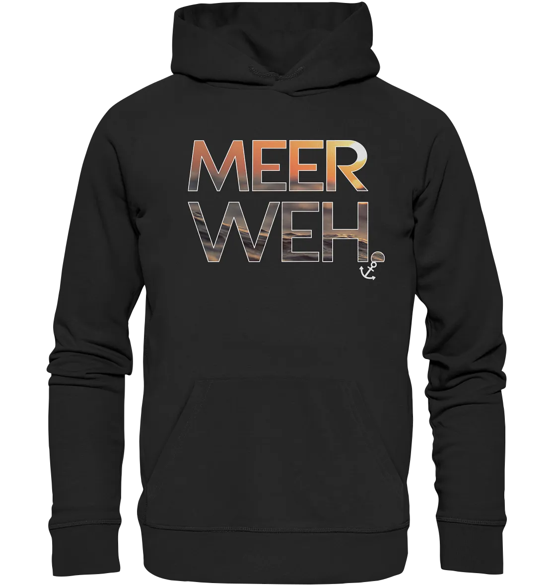 "Meer Weh." - Unisex Premium Organic Hoodie