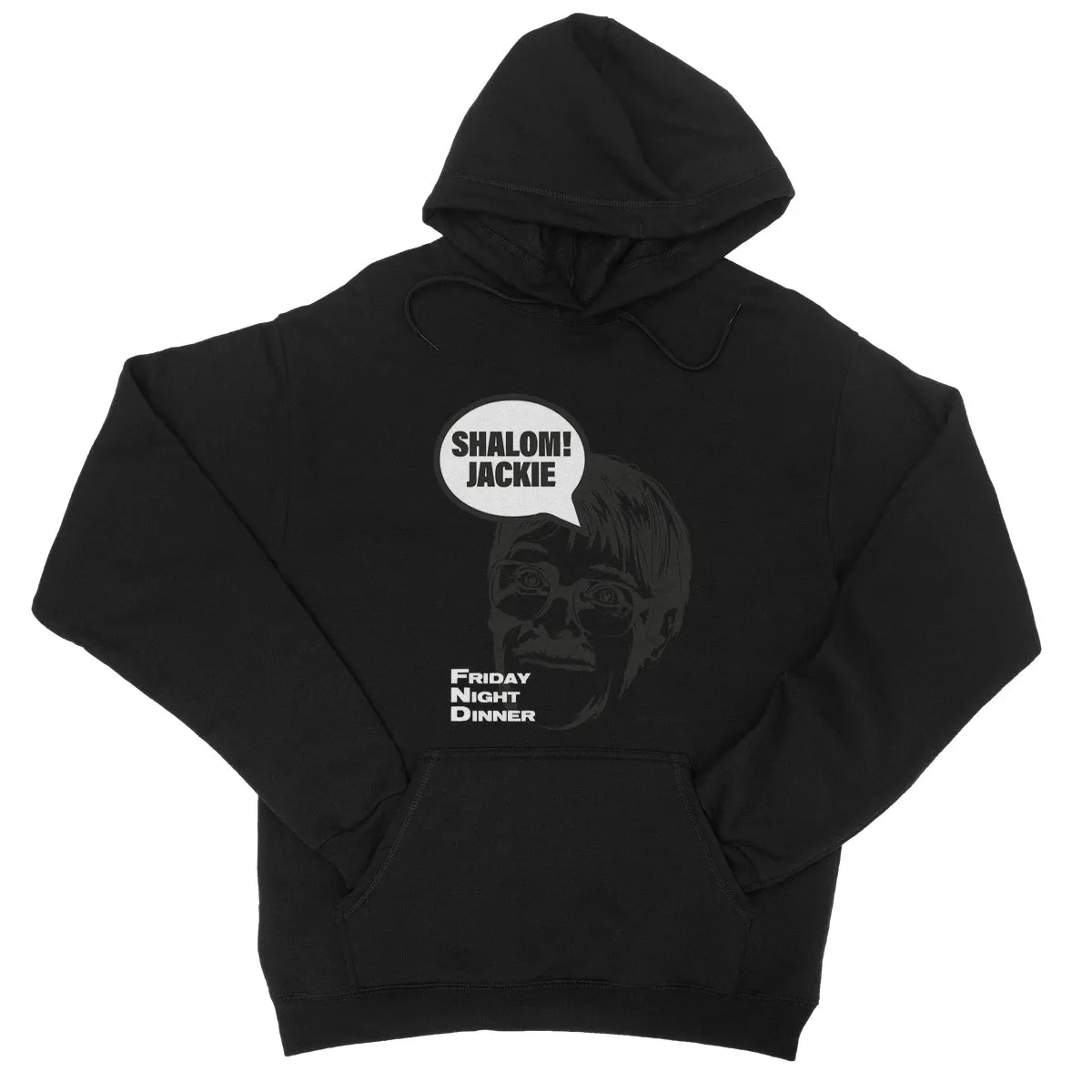 "Shalom! Jackie" Apparel College Hoodie