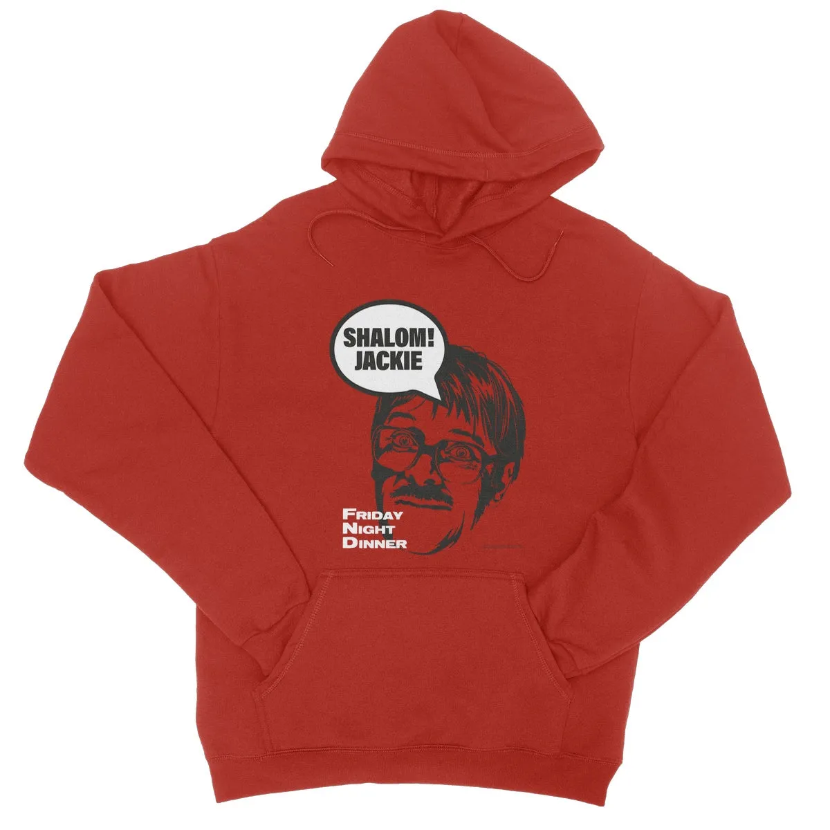 "Shalom! Jackie" Apparel College Hoodie