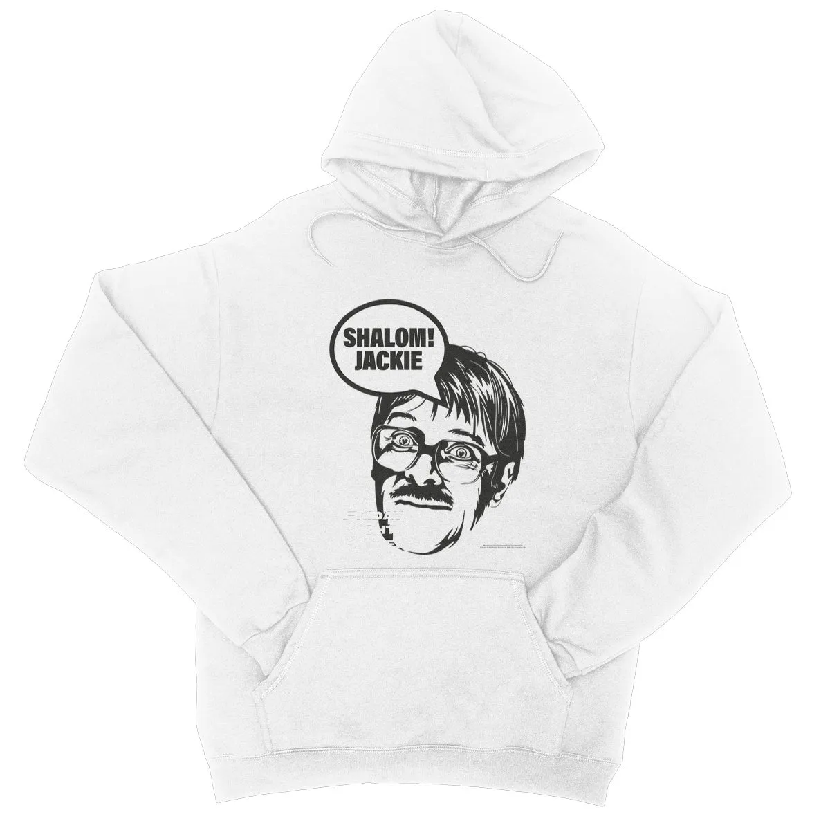 "Shalom! Jackie" Apparel College Hoodie