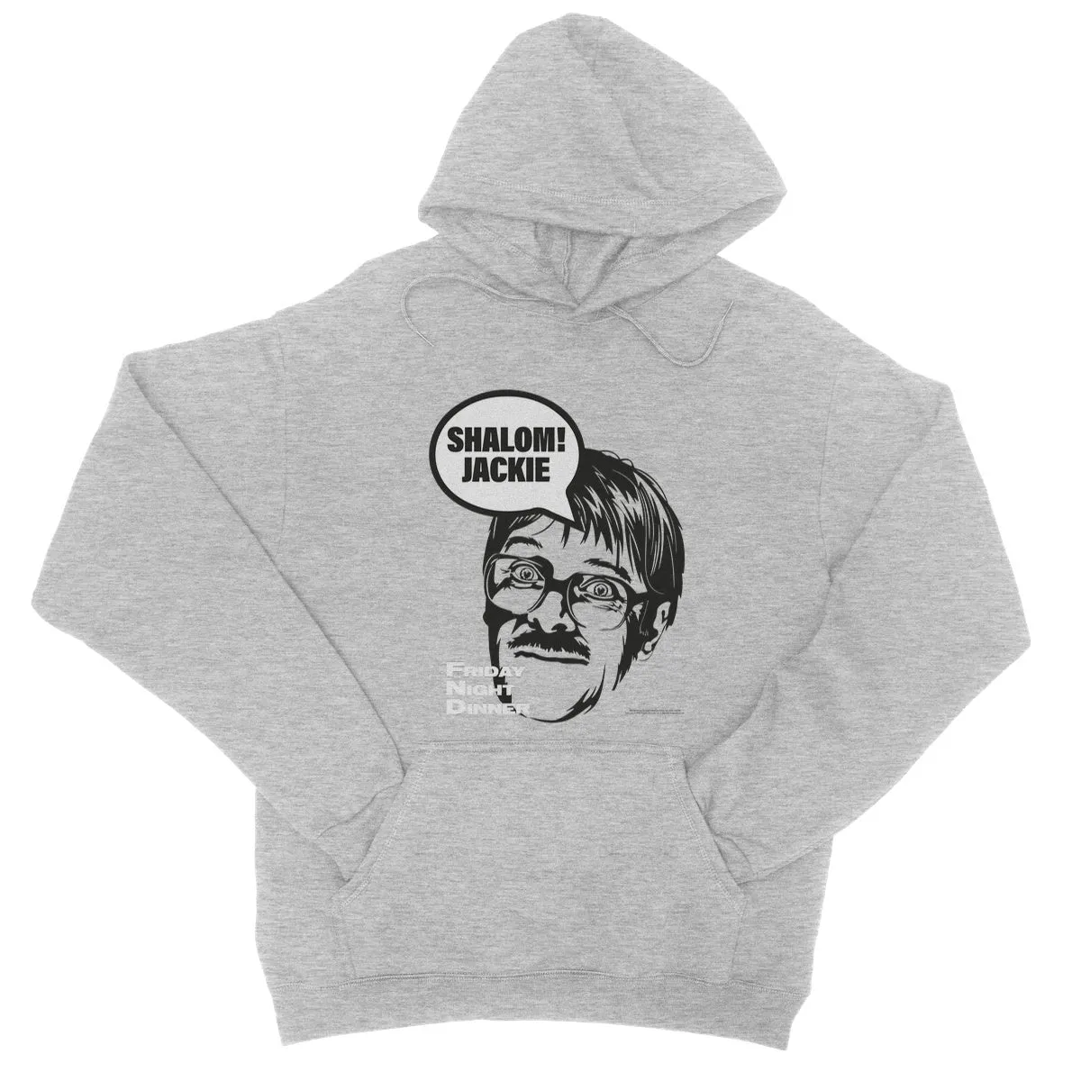 "Shalom! Jackie" Apparel College Hoodie