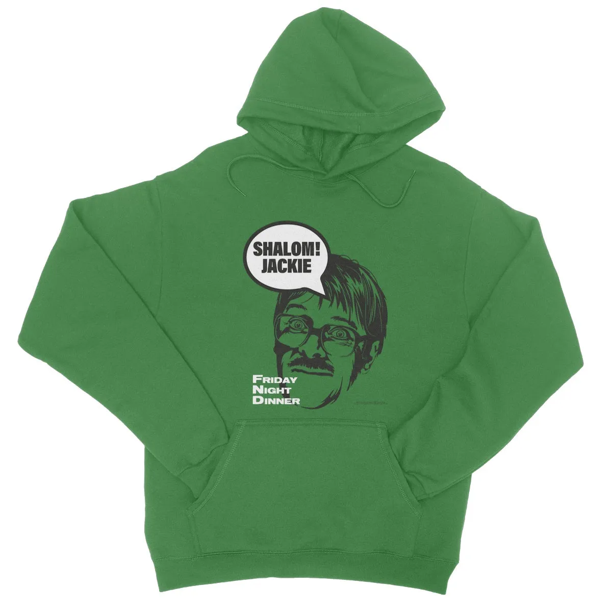 "Shalom! Jackie" Apparel College Hoodie