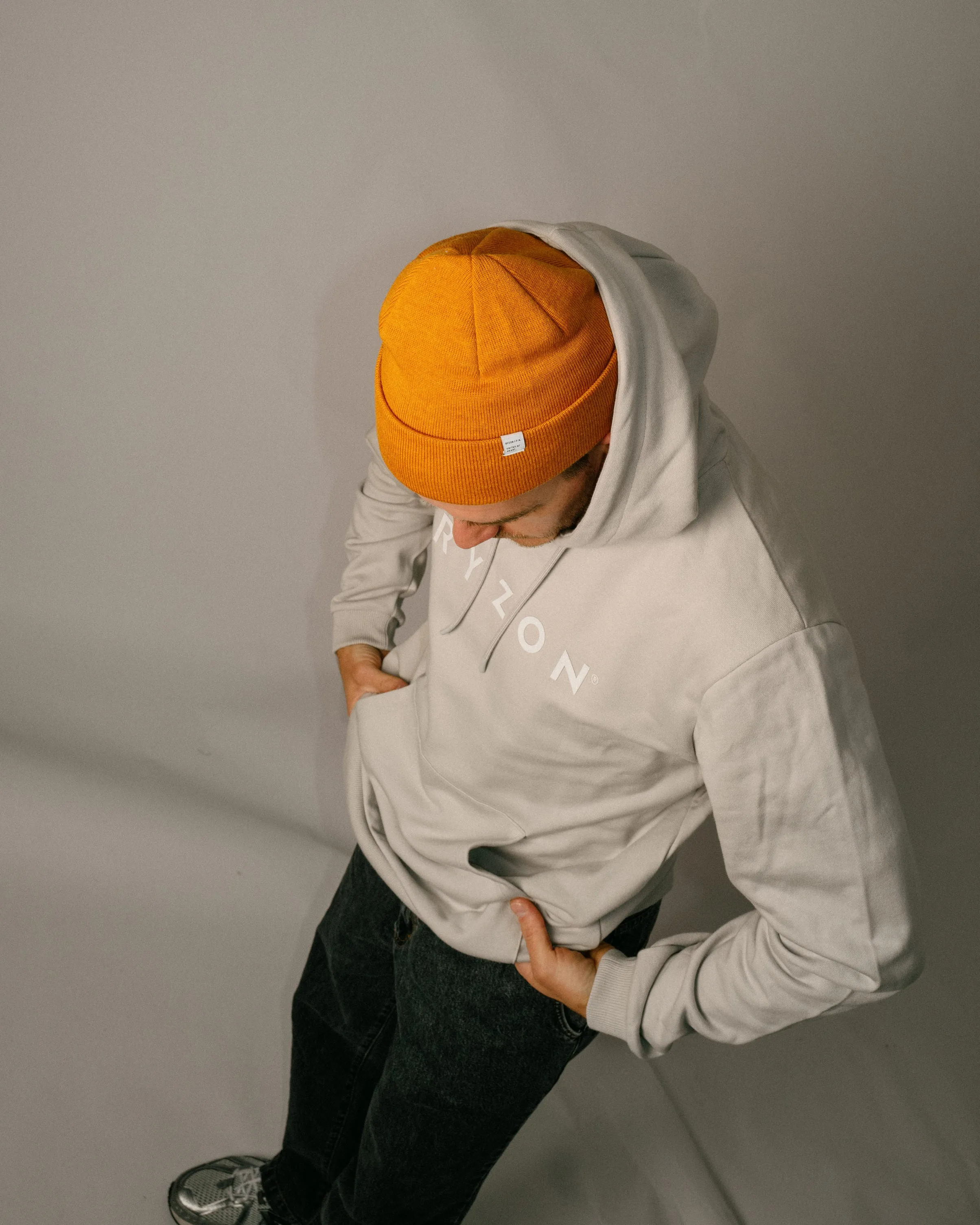 Rhythm Unisex Hooded Sweater "Typelogo"