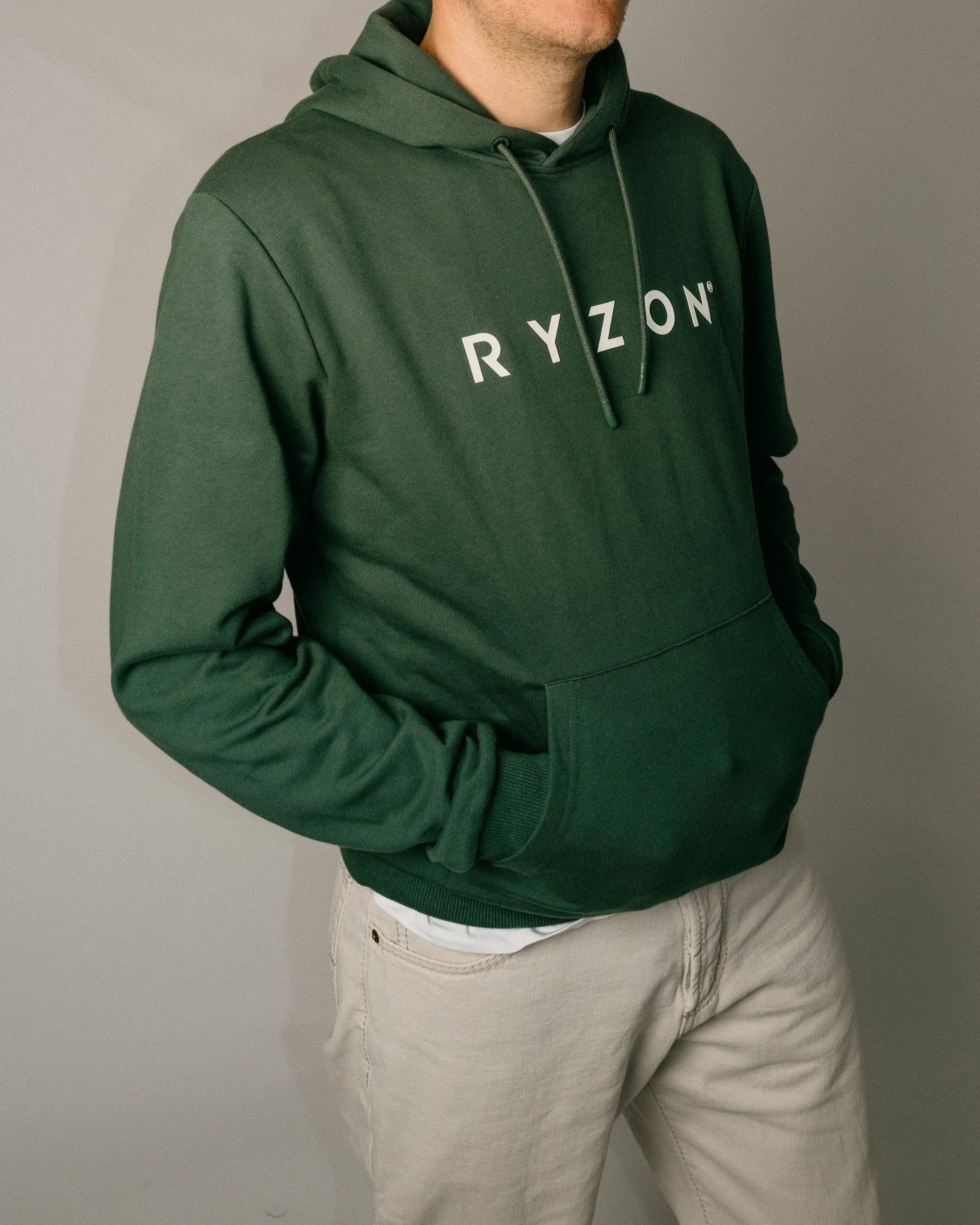 Rhythm Unisex Hooded Sweater "Typelogo"