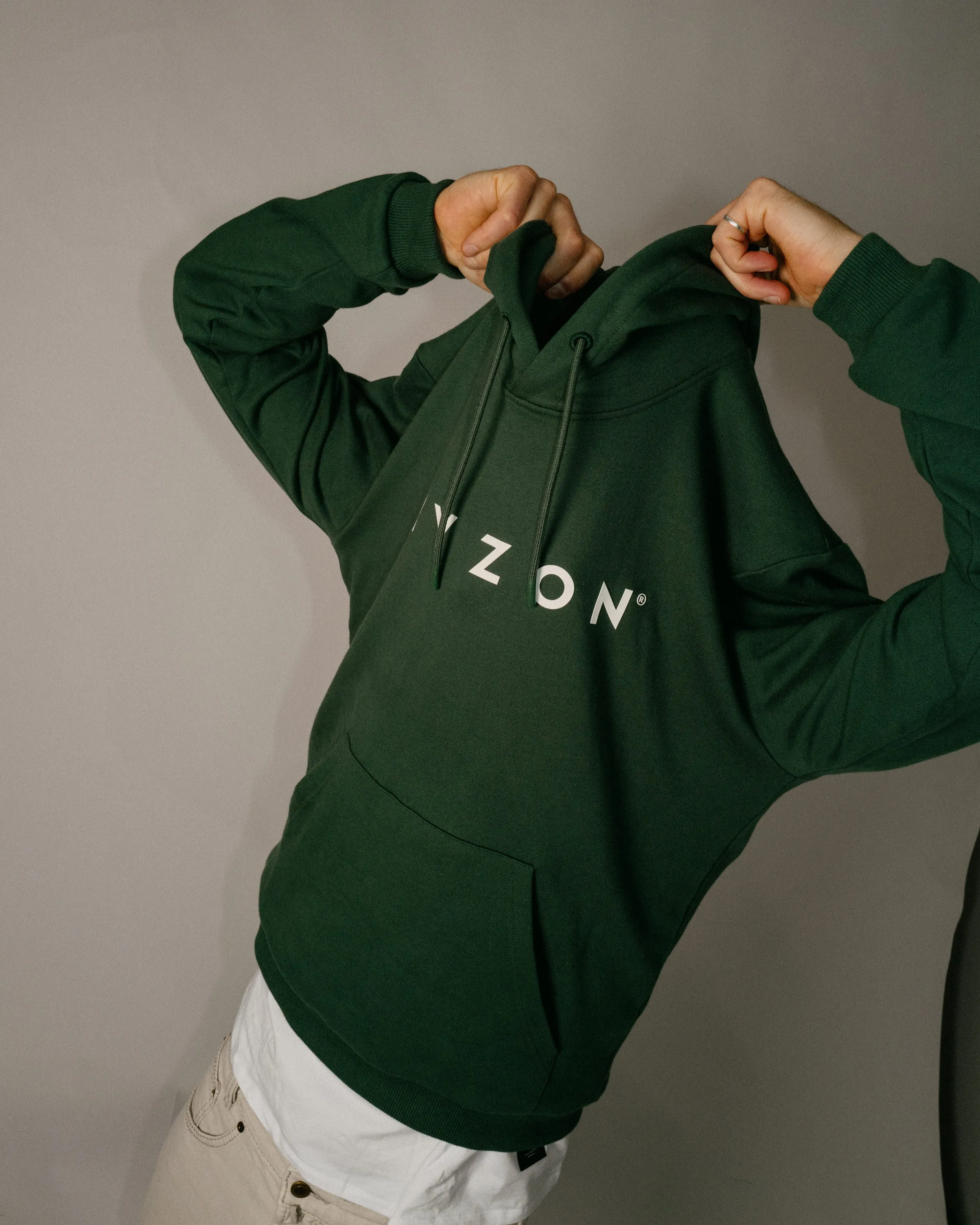 Rhythm Unisex Hooded Sweater "Typelogo"