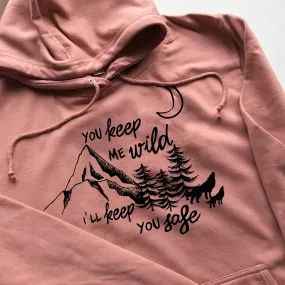 Safe and Wild Adult Sweater/ Hoodie