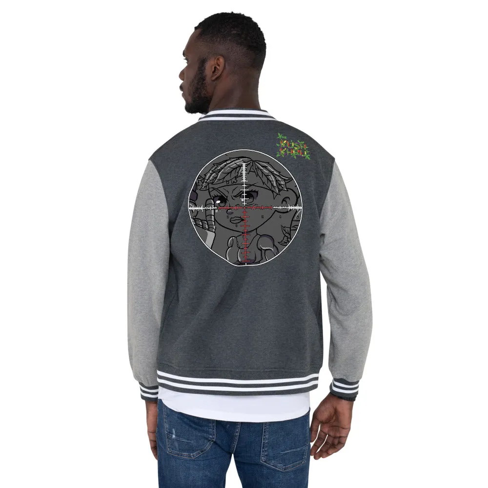 SEXE KUSH PRAK MODE Scope Men's Letterman Jacket