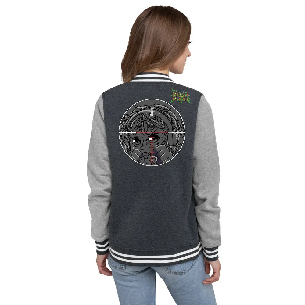 STINKE KUSH PRAK MODE Scope Women's Letterman Jacket