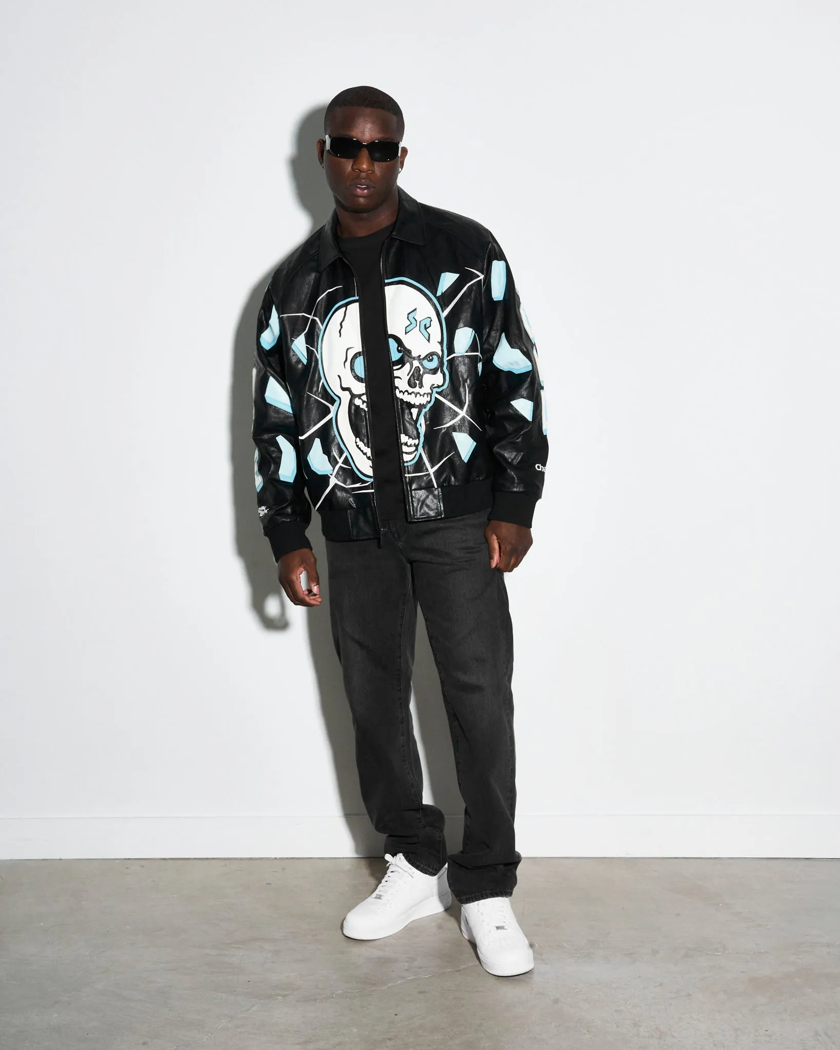 Stone Cold Steve Austin Shattered Glass Jacket