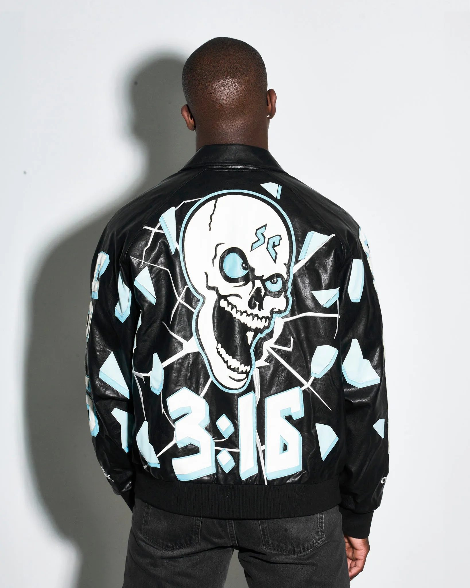 Stone Cold Steve Austin Shattered Glass Jacket