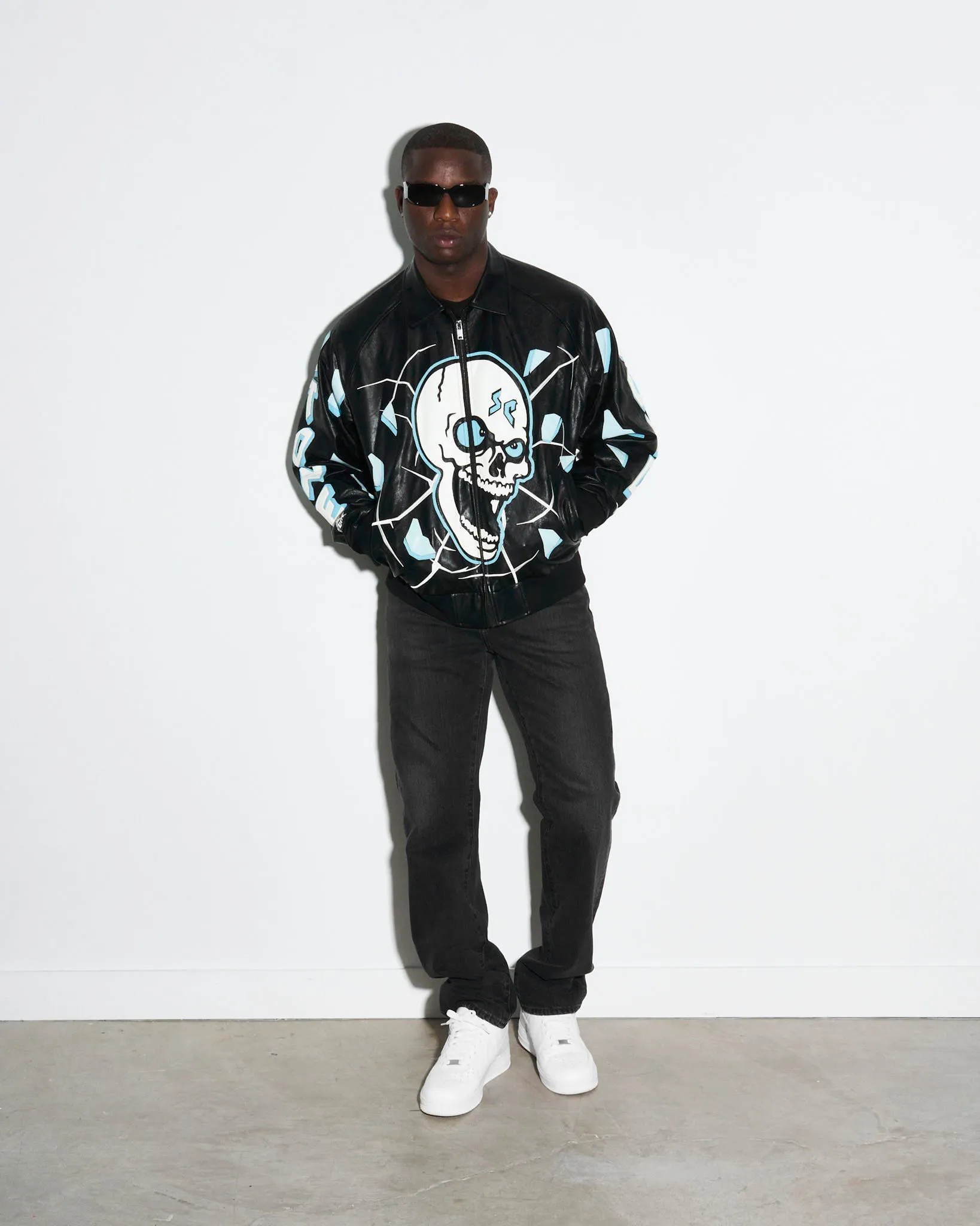 Stone Cold Steve Austin Shattered Glass Jacket
