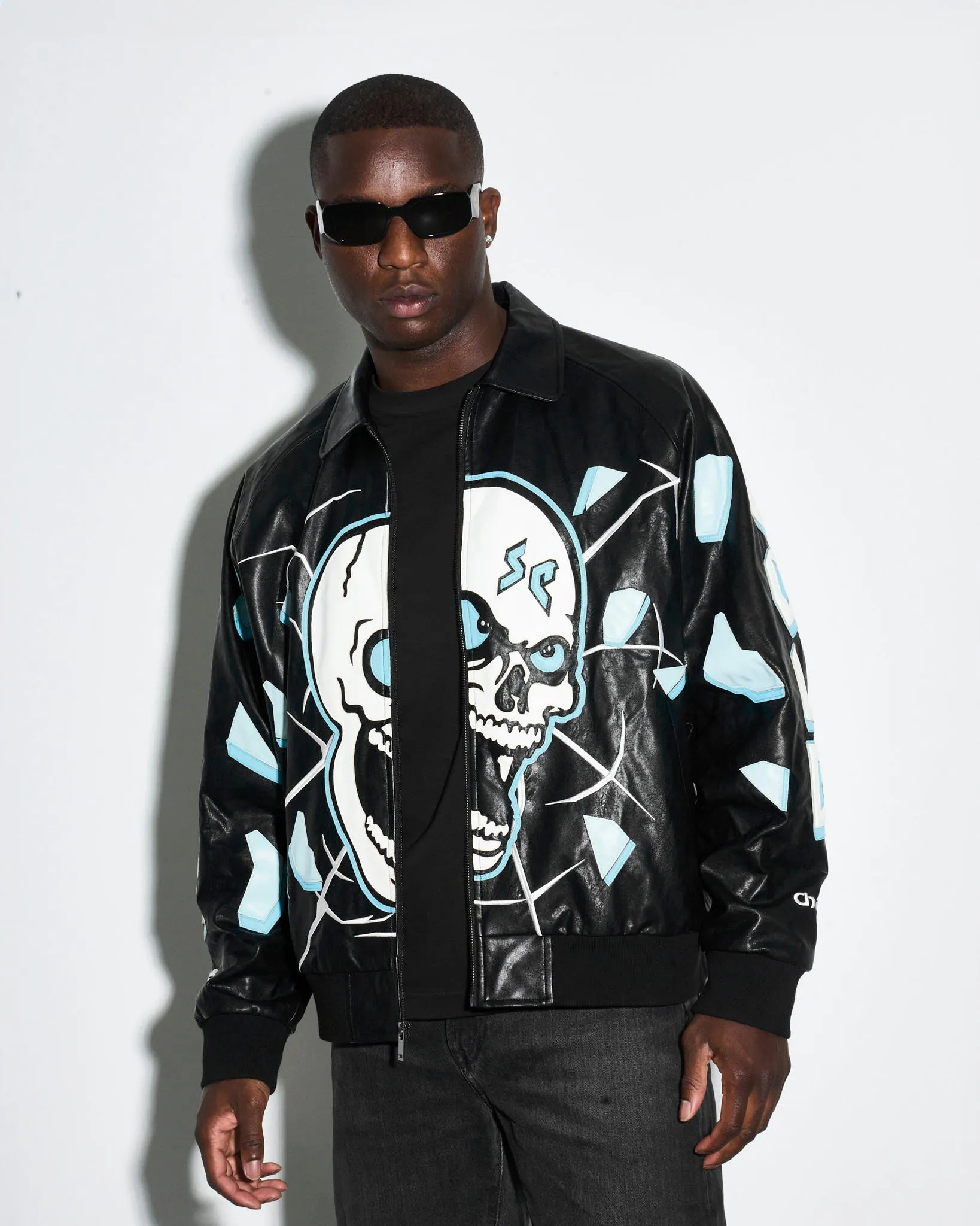 Stone Cold Steve Austin Shattered Glass Jacket