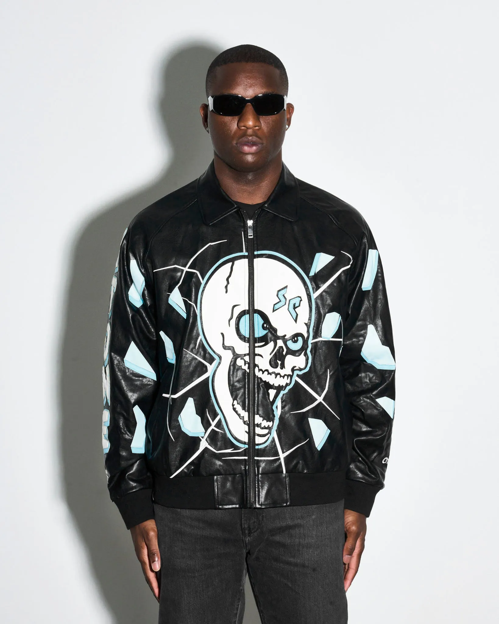 Stone Cold Steve Austin Shattered Glass Jacket