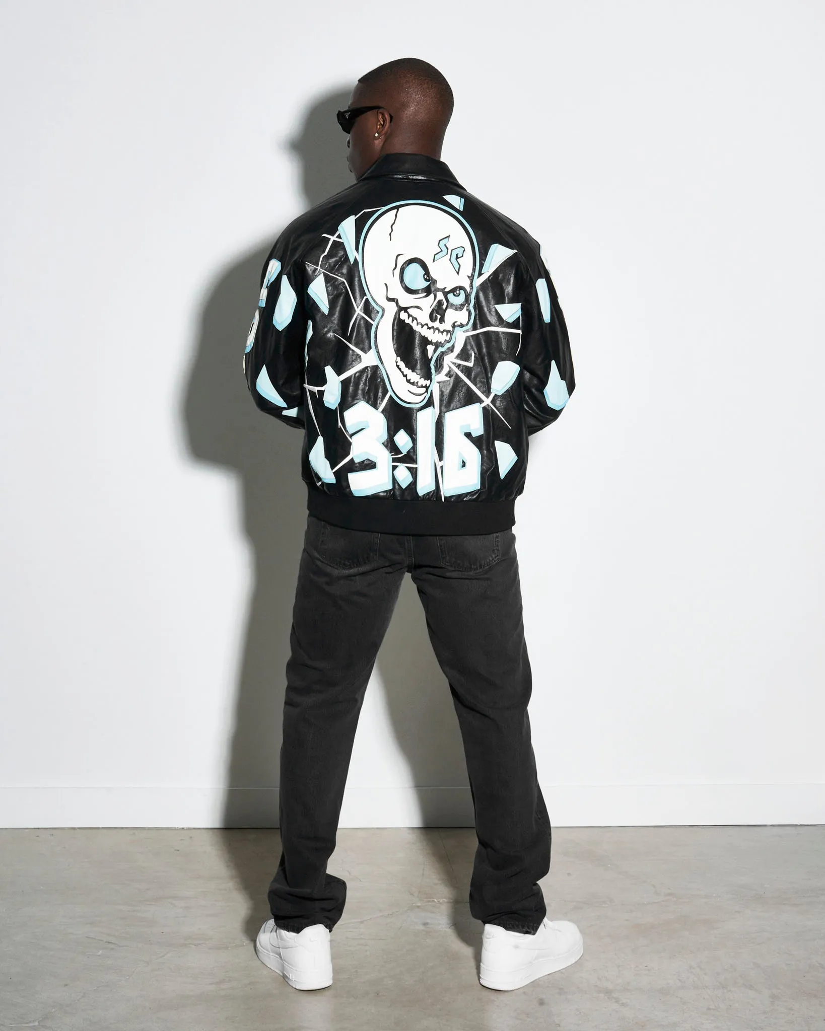 Stone Cold Steve Austin Shattered Glass Jacket