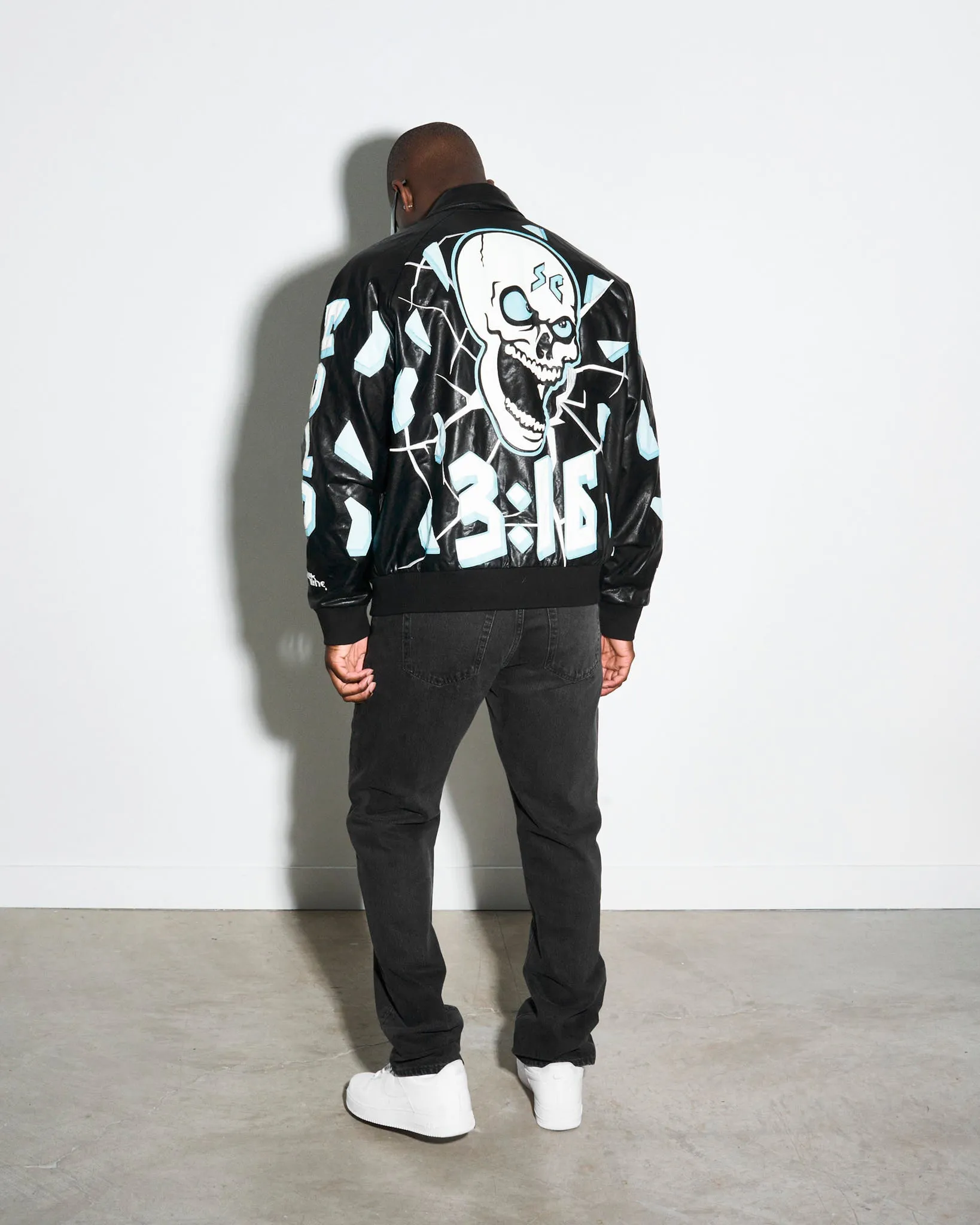 Stone Cold Steve Austin Shattered Glass Jacket