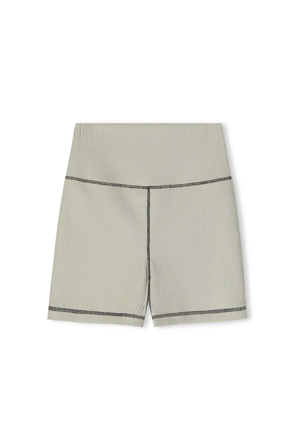 Stripe Rib Short - Coconut