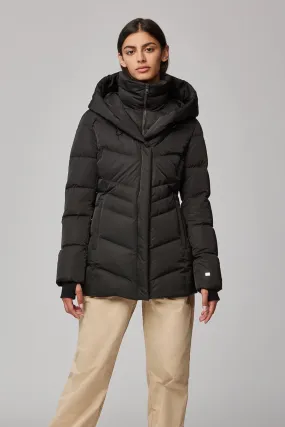 TALLIA Eco-Friendly Slim-Fit Radiant Down Hooded Jacket