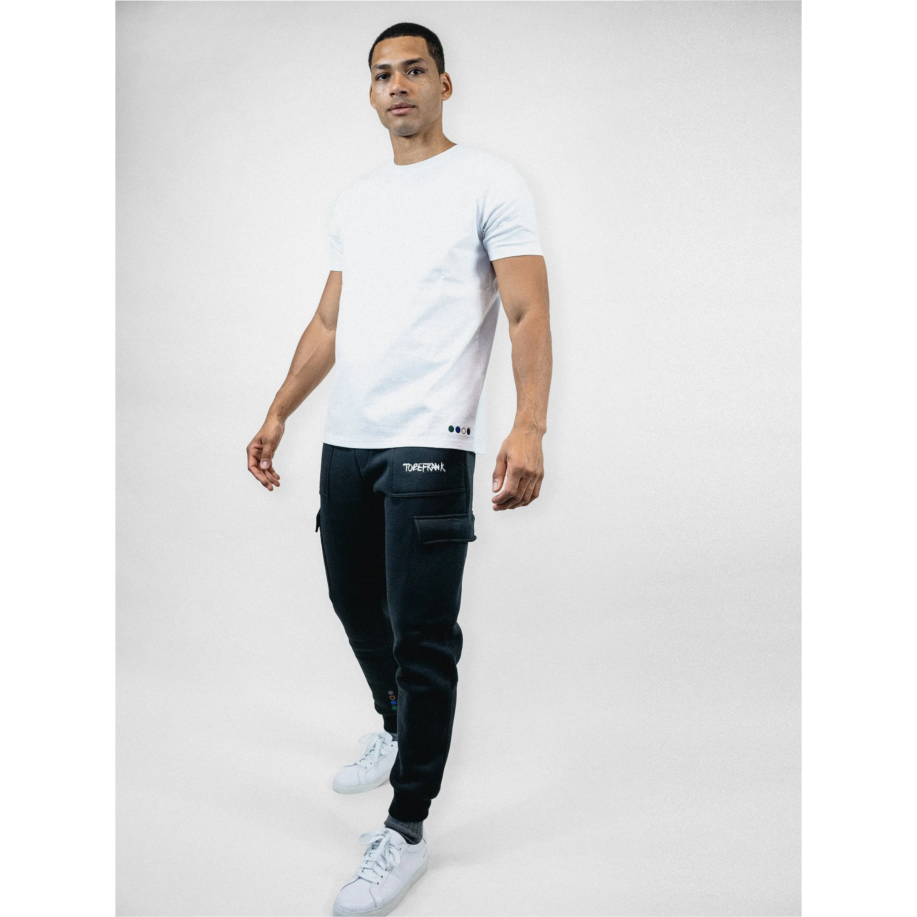 UNISEX CARGO NELSON JOGGER IN BLACK