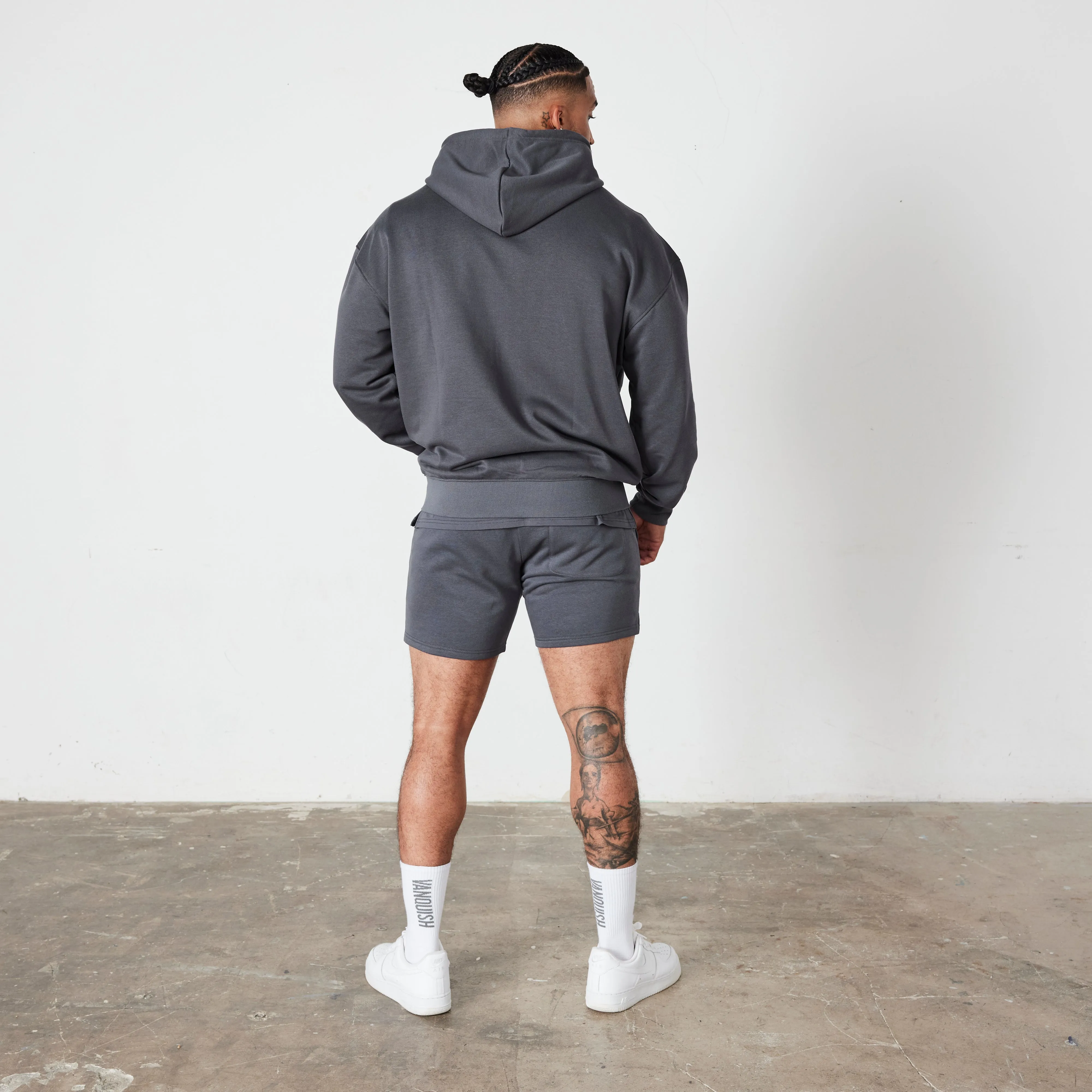 Vanquish Essential Denim Blue Regular Fit Shorts