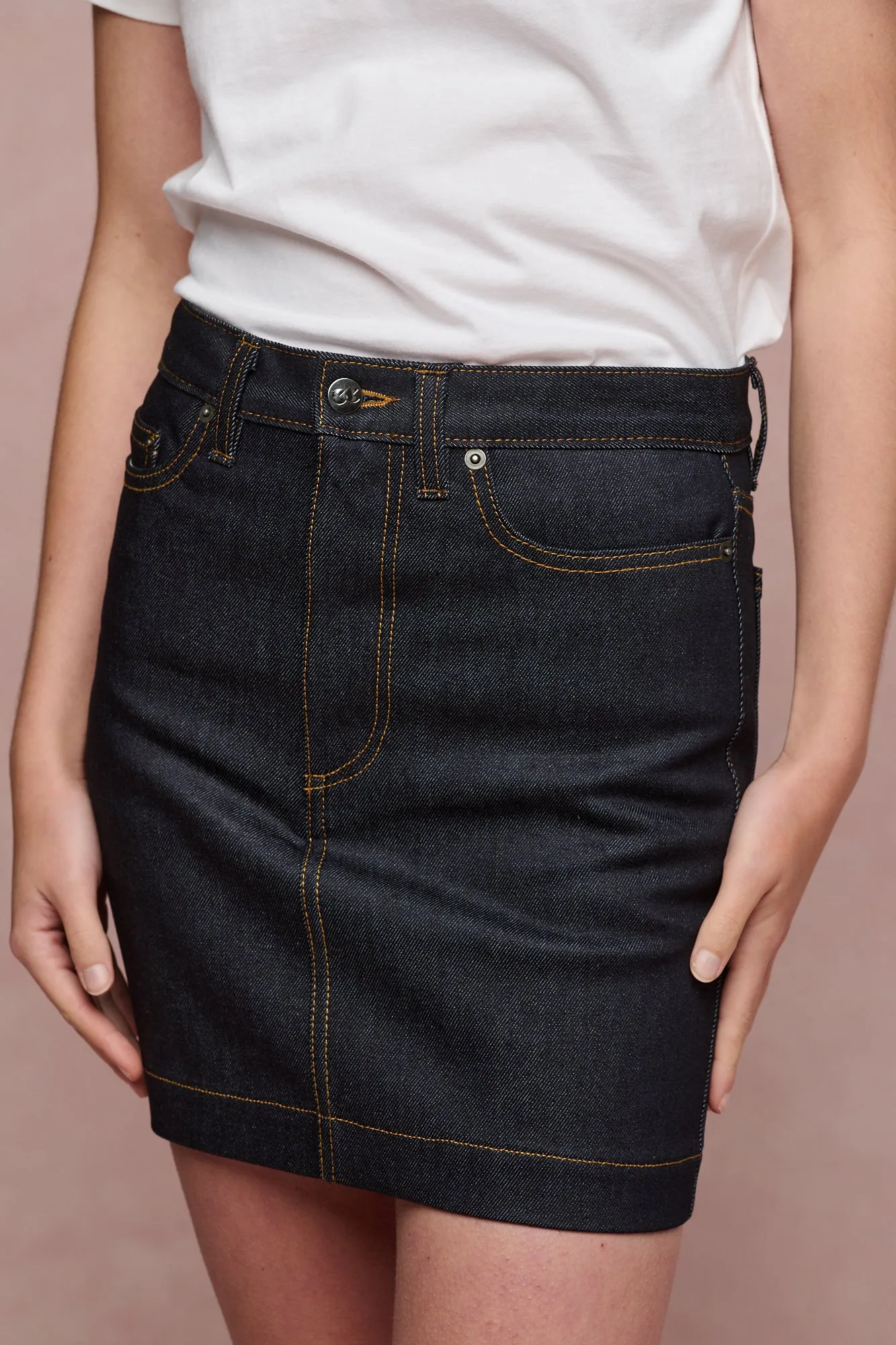 Women's Charlie Denim Mini Skirt - Indigo