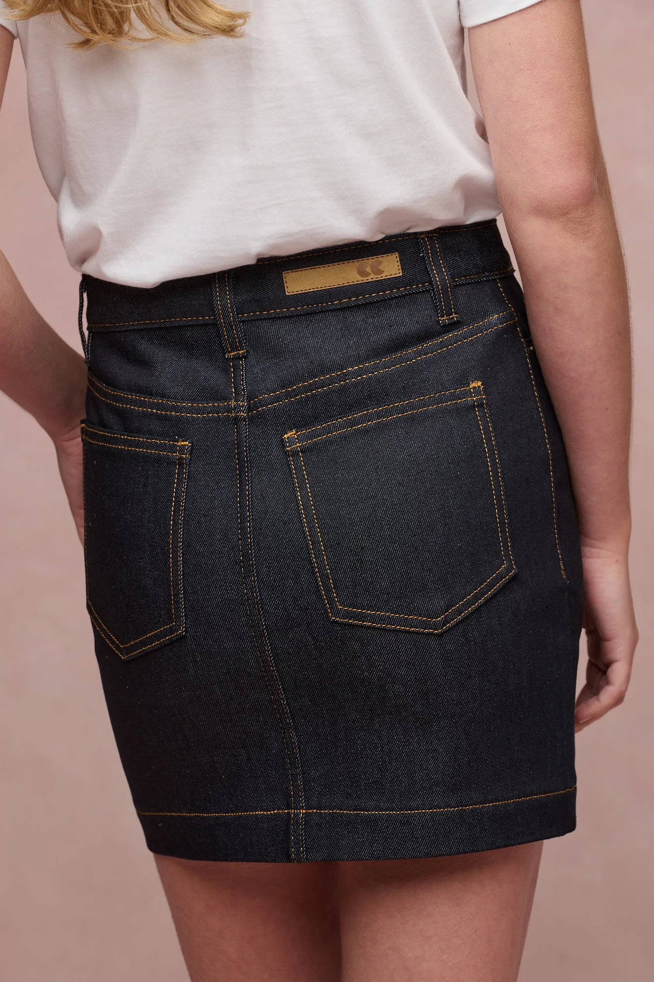 Women's Charlie Denim Mini Skirt - Indigo
