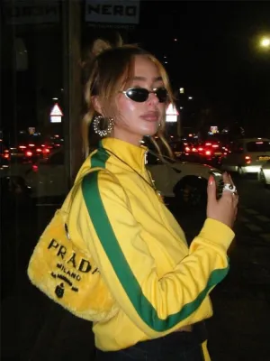 Y2K Street Cute Harajuku Unisex Slouchy Loose Zipper Long Sleeve Top